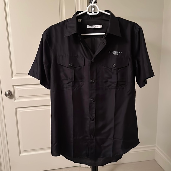 Givenchy Short Sleeve Button Down - Picture 1 of 3